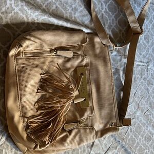 Tan Nicole miller bag
